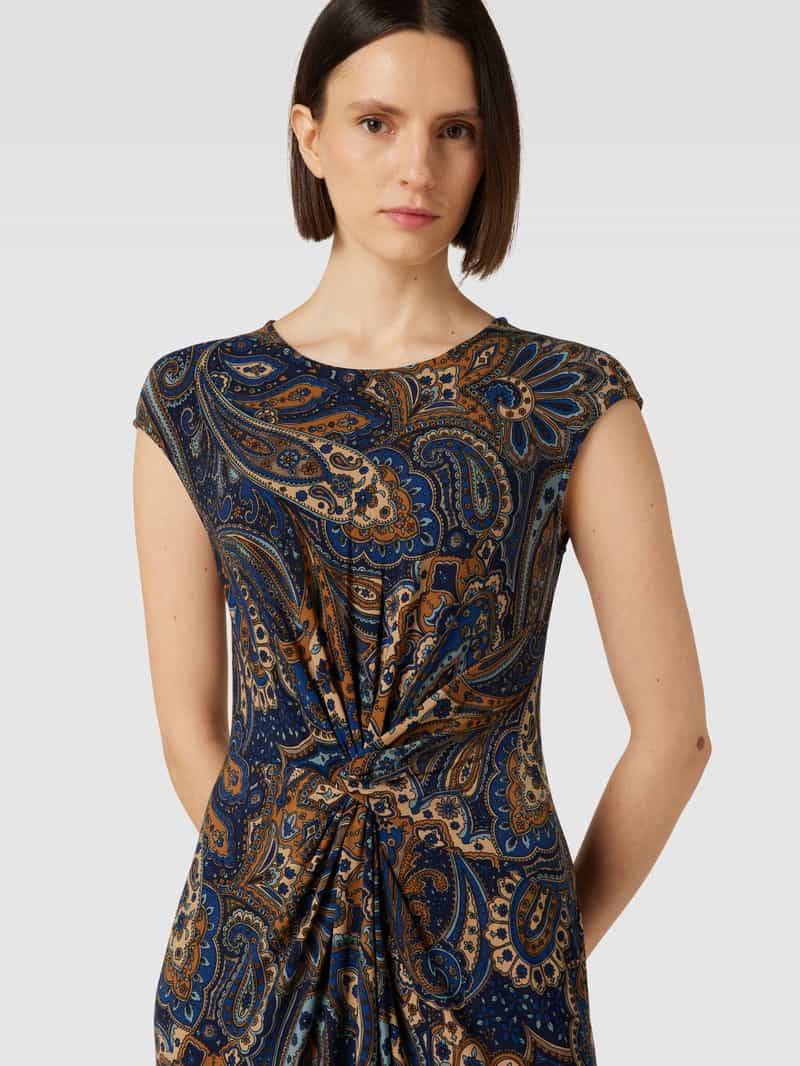 Lauren Ralph Lauren Midi-jurk met all-over motief model 'BREGILLY'