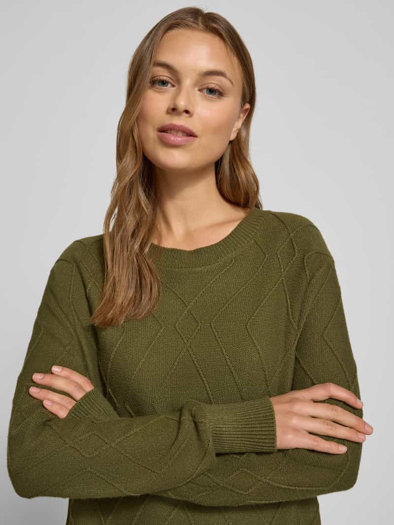 FREE QUENT Gebreide jurk van viscosemix model 'Saturn'