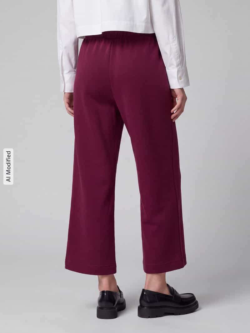 Tom Tailor Loose fit sweatpants met viscose