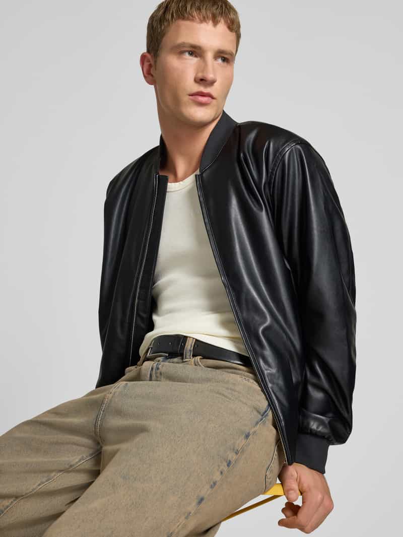 Calvin Klein Jeans Bomberjack met opstaande kraag