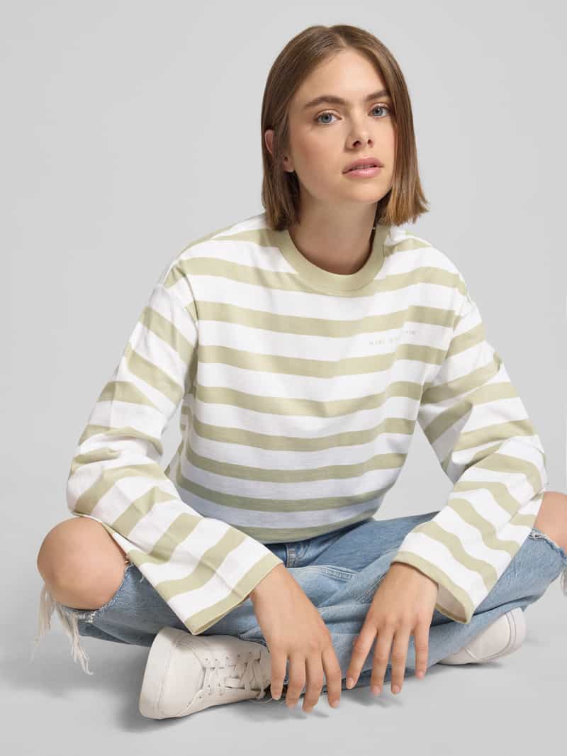 Marc O'Polo DENIM Longsleeve met ronde hals
