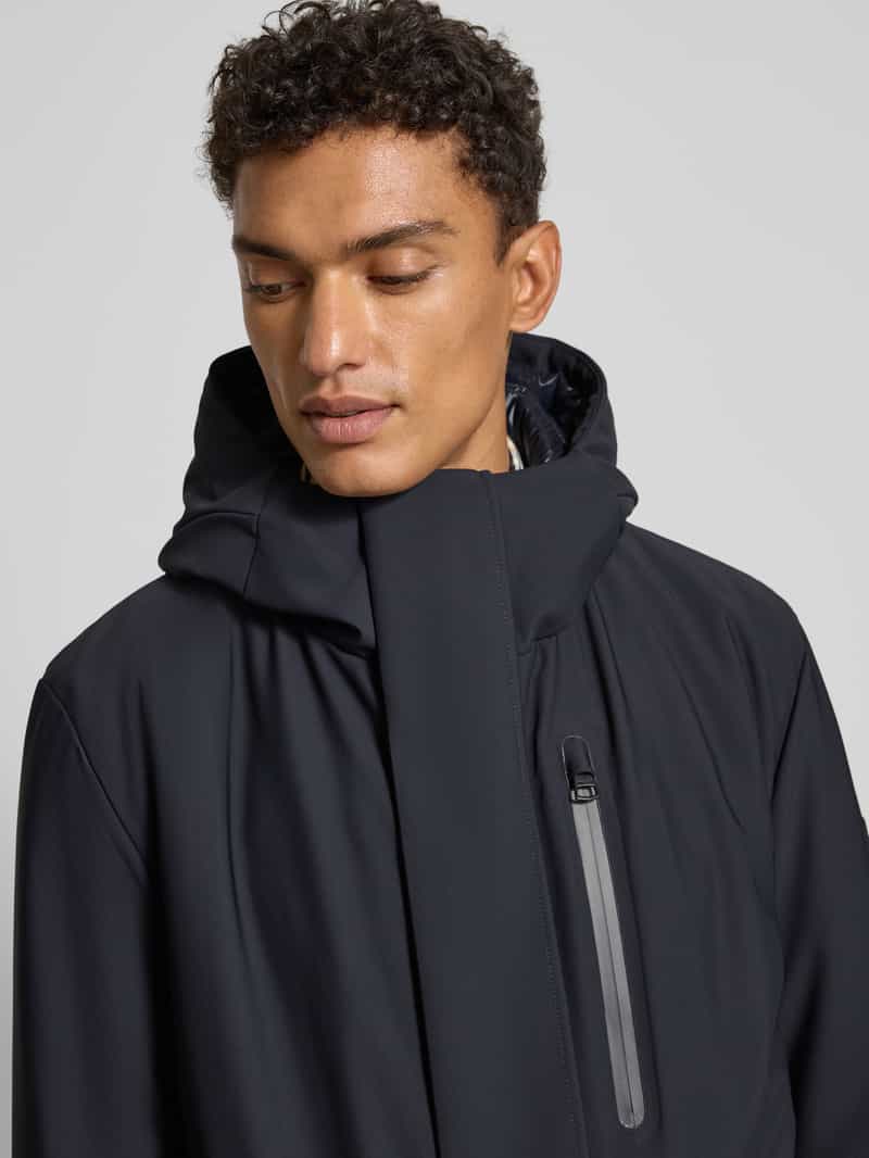 Strellson Regular fit parka met capuchon model 'FLEX CROSS'