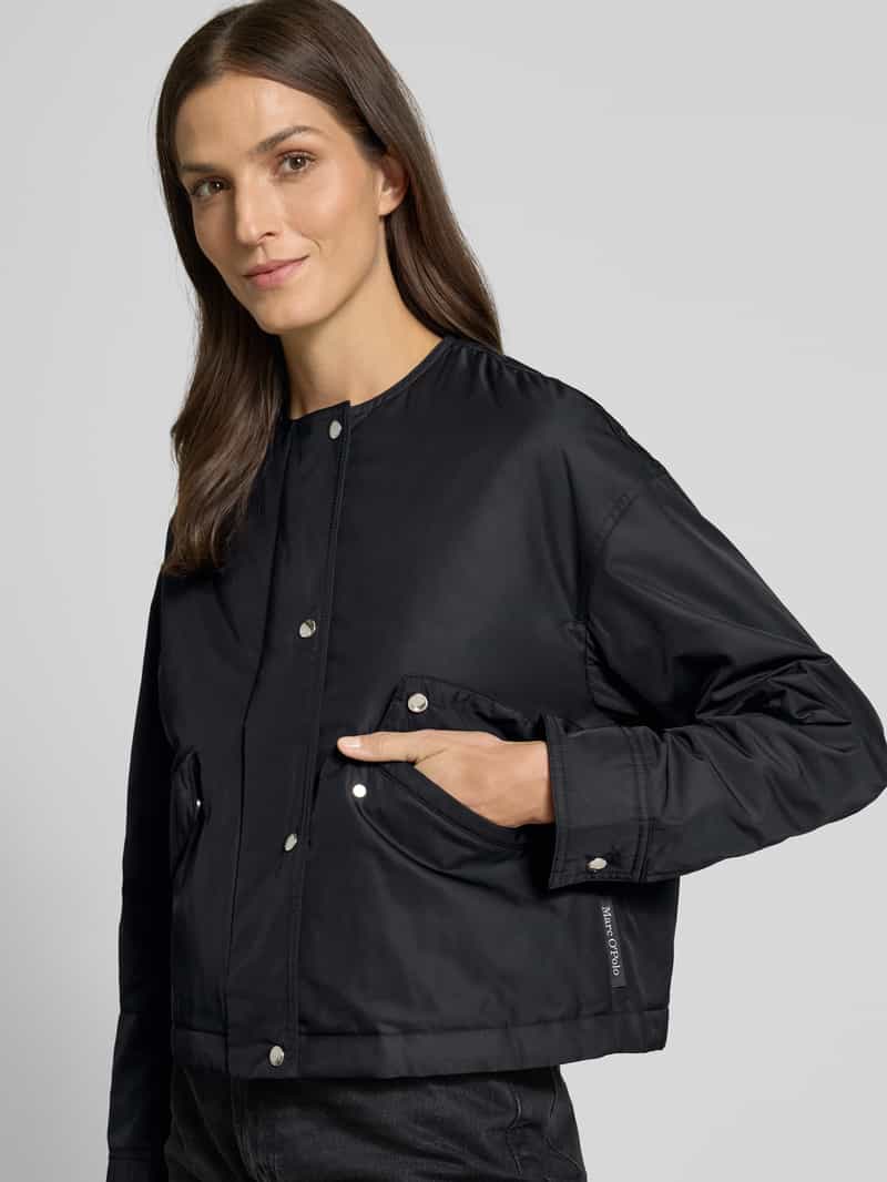 Marc O'Polo Relaxed fit bomberjack met klepzakken