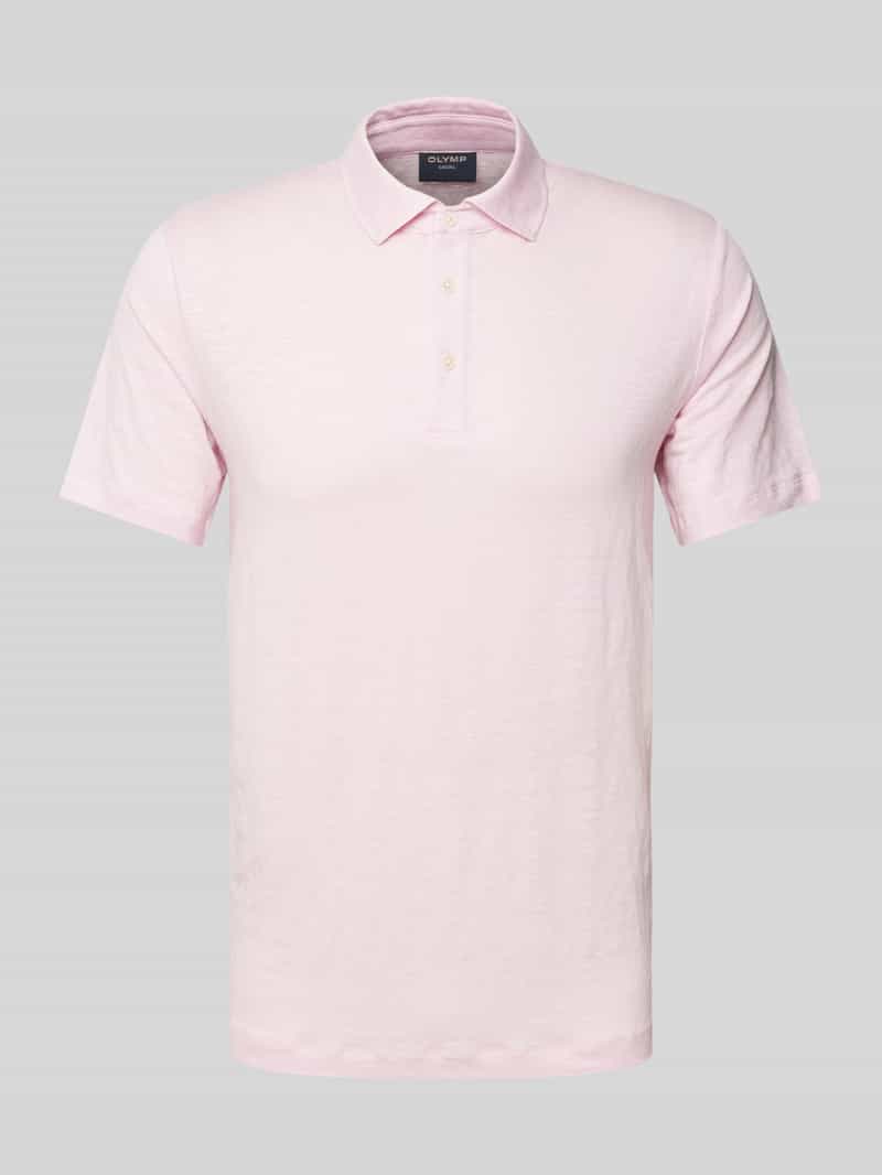 OLYMP Level Five Poloshirt met korte knoopsluiting