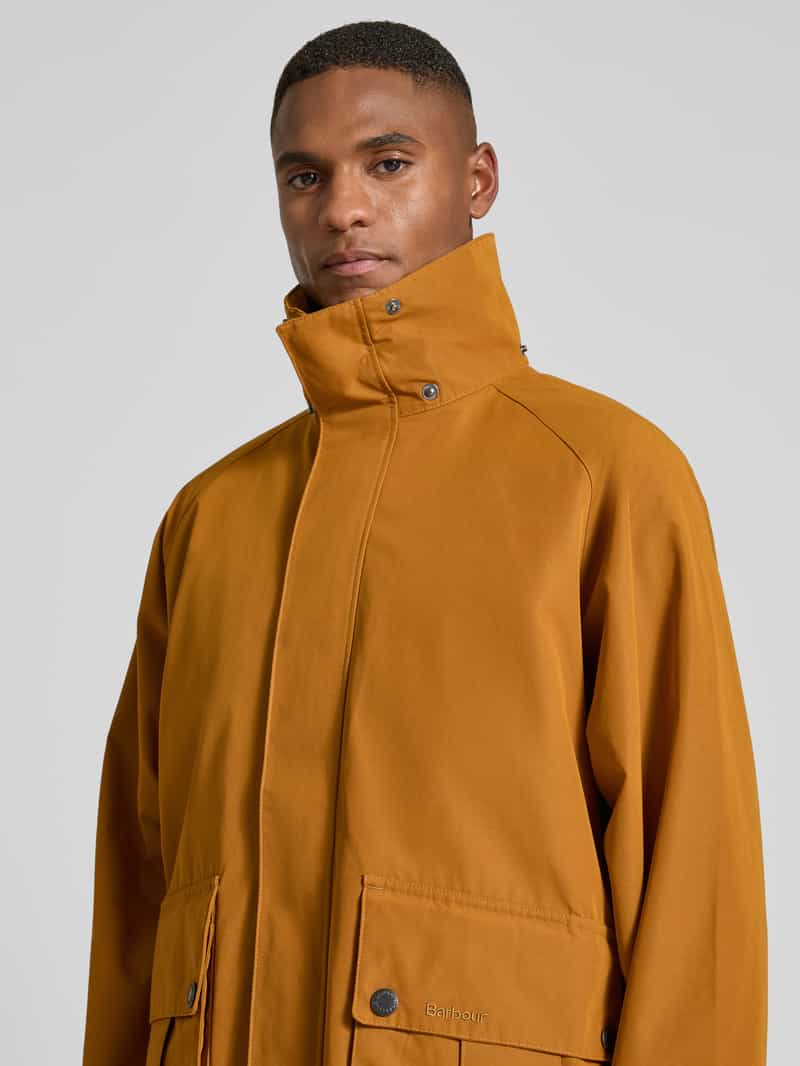 Barbour Loose fit parka met afneembare capuchon