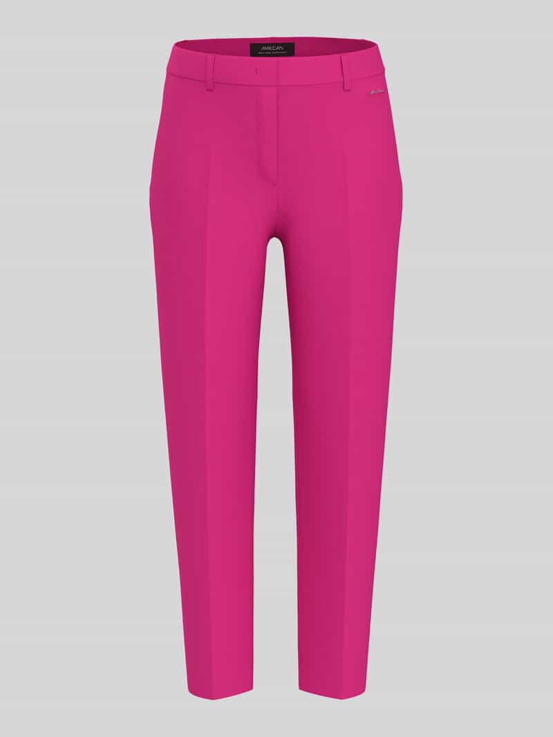 Marc Cain Slim fit zakelijke broek met labelopschrift