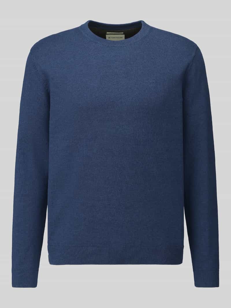 Tom Tailor Regular fit pullover van puur katoen