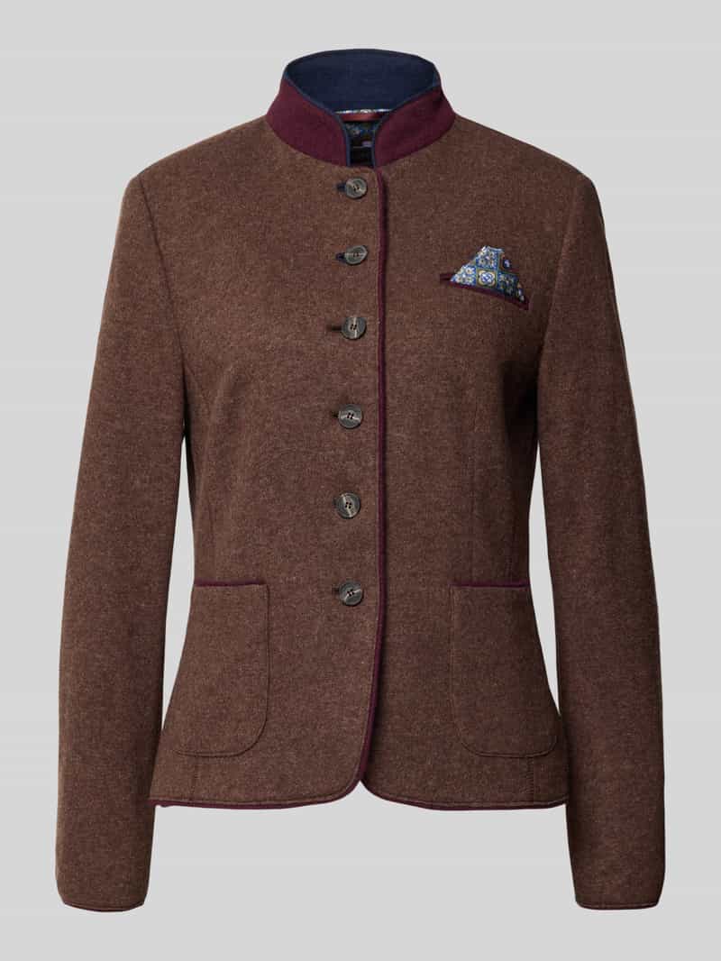 White Label Blazer van wolmix met pochet