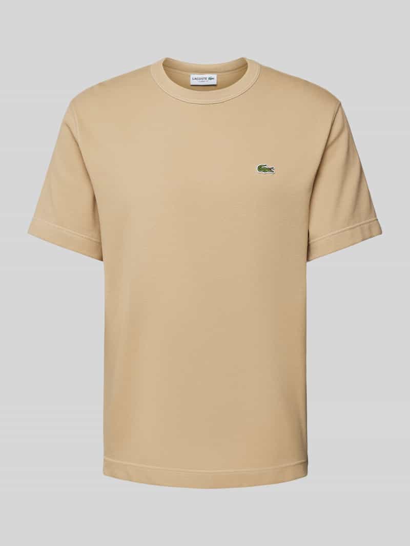 Lacoste T-shirt met labelmotief