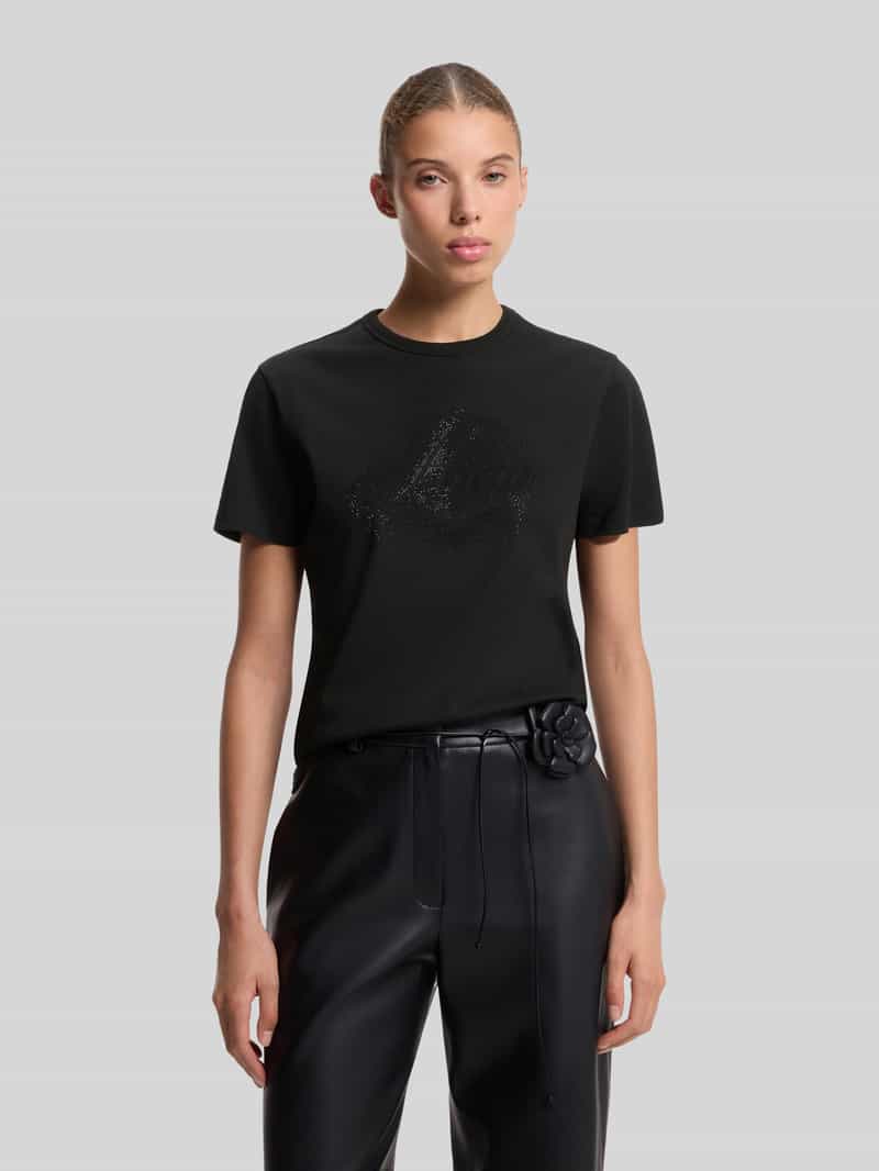 HUGO Regular fit t-shirt met ronde hals model 'Damacia_10'