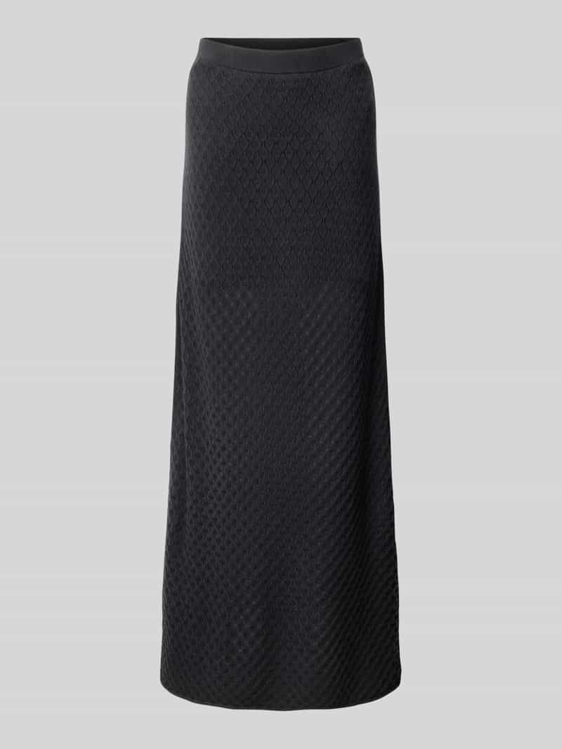Jake*s Collection Maxirok met structuurmotief