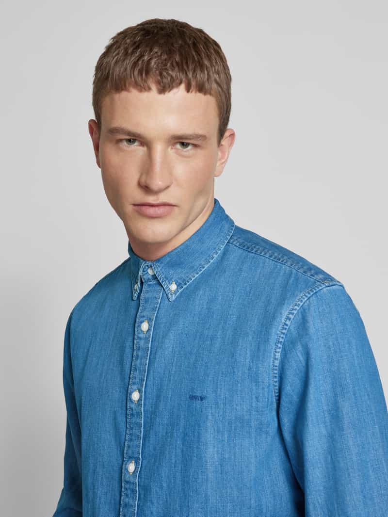 Levi's Regular fit jeansoverhemd met doorknoopsluiting