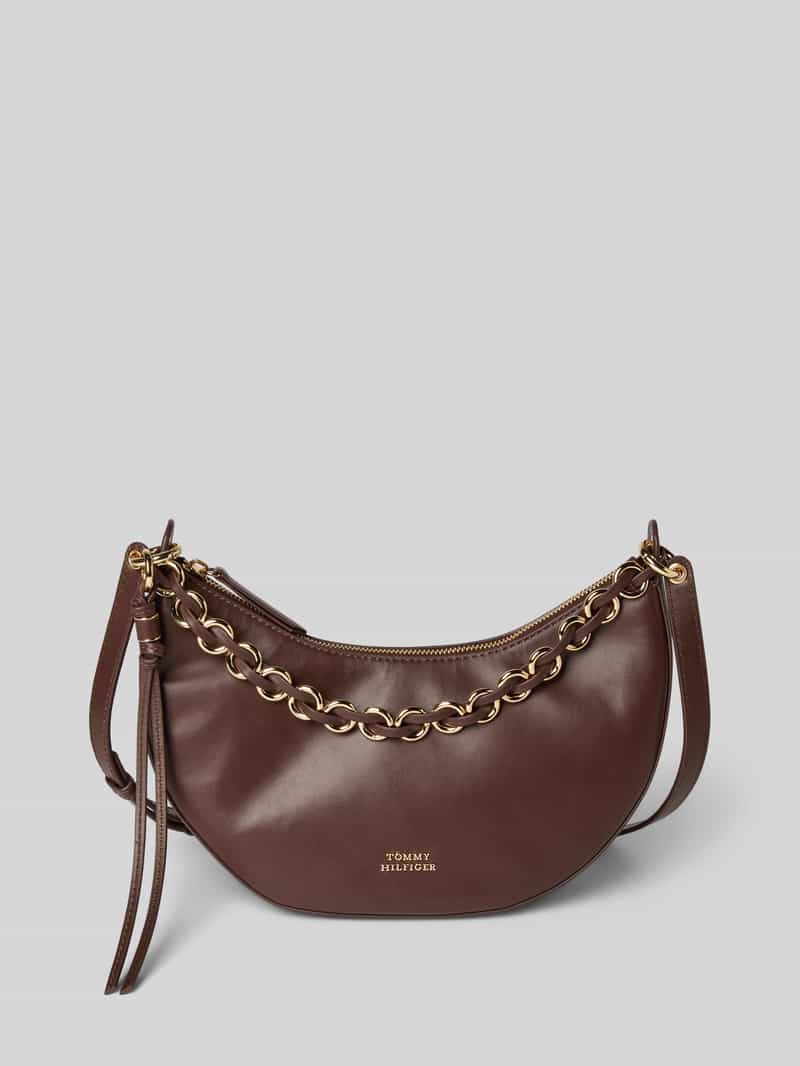 Tommy Hilfiger Crossbodytas van echt leer