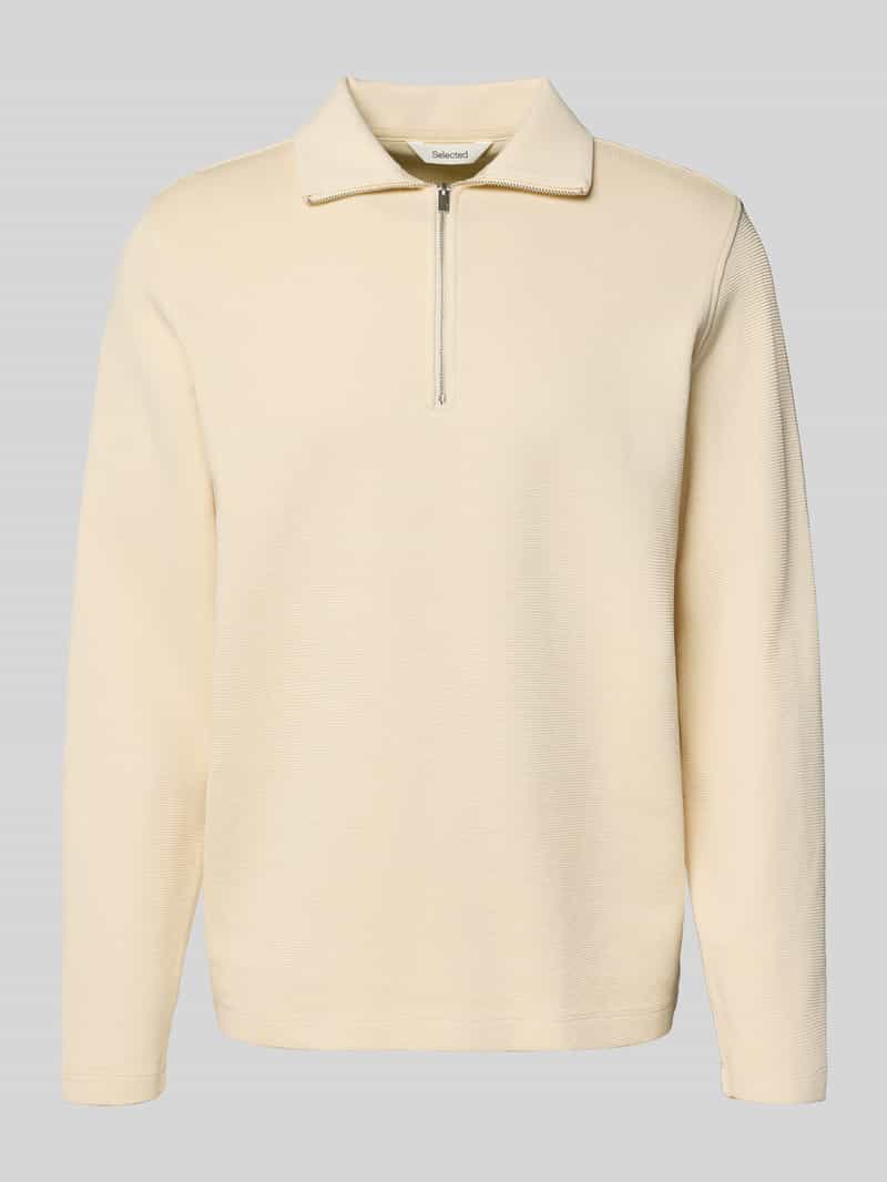 Selected Homme Sweatshirt van katoenmix model 'KEV'