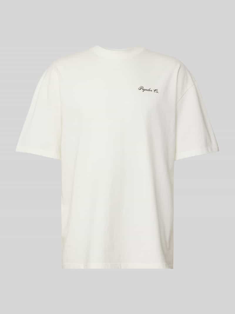 Pegador Oversized T-shirt met labelprint model 'POLION'