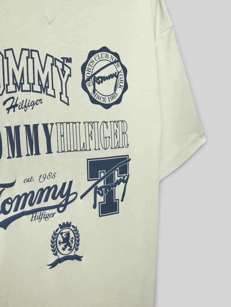 Tommy Hilfiger Kids Regular fit T-shirt van puur katoen