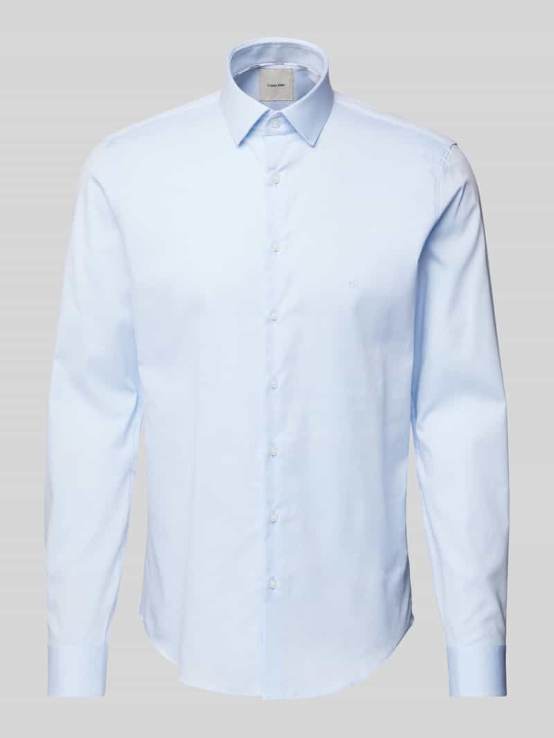 CK Calvin Klein Regular fit zakelijk overhemd met kentkraag model 'Bari'