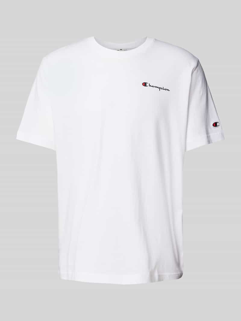 Champion T-shirt met labelprint
