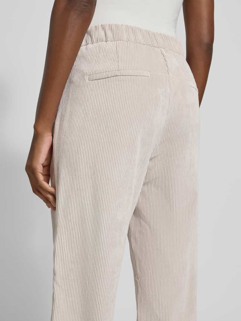 MAC Stoffen broek met Franse steekzakken model 'Chiara'