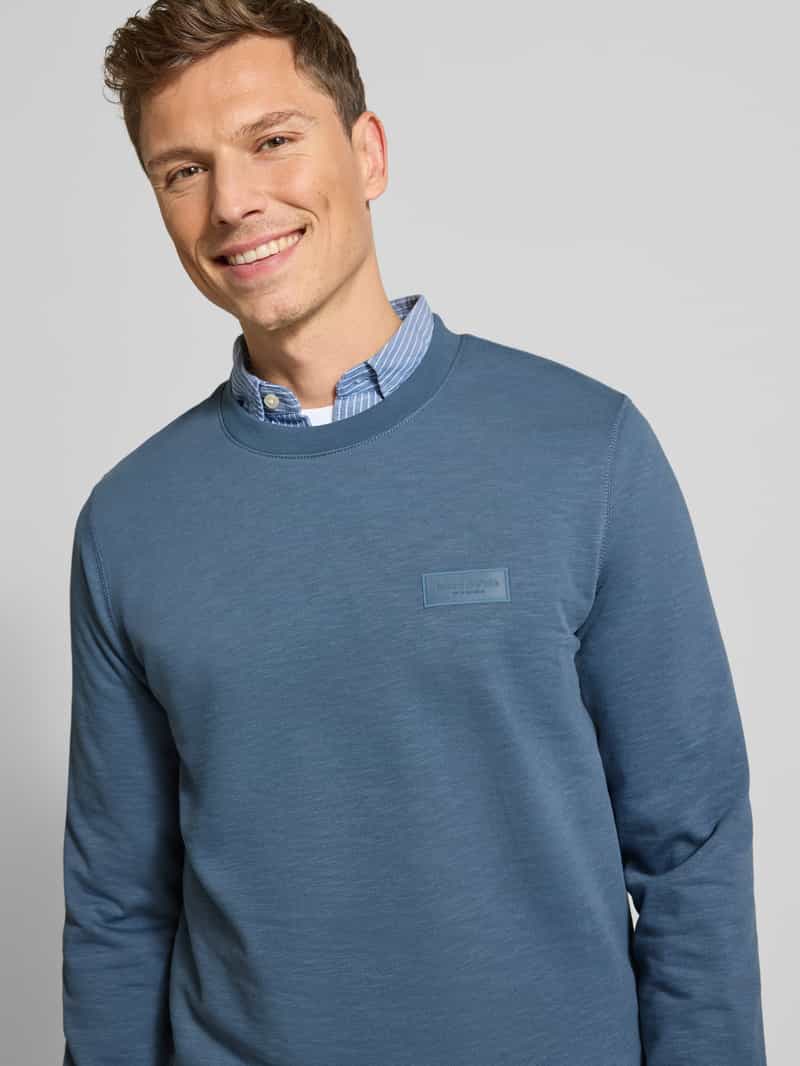 Marc O'Polo Regular fit sweatshirt van puur katoen