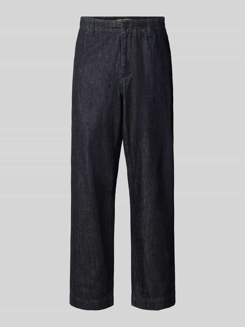 relaxed fit jeans van puur katoen