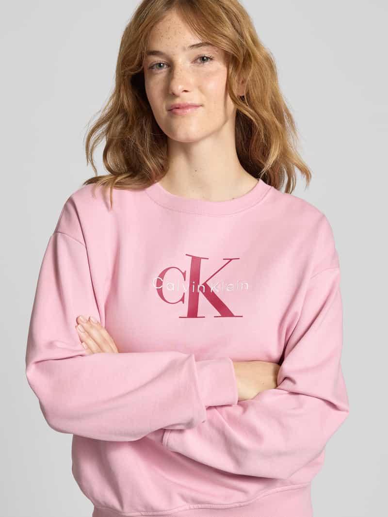 Calvin Klein Jeans Sweatshirt met labelprint