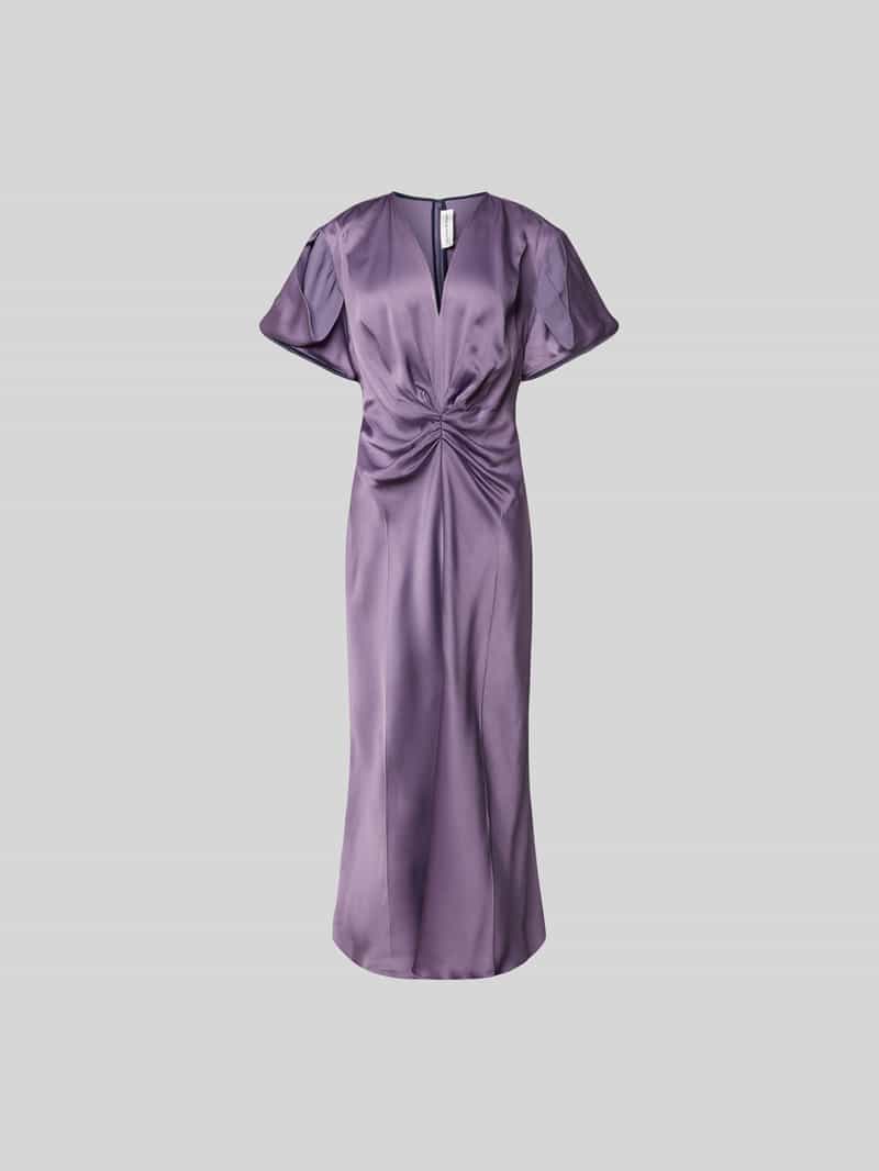 Maxi-jurk met V-hals