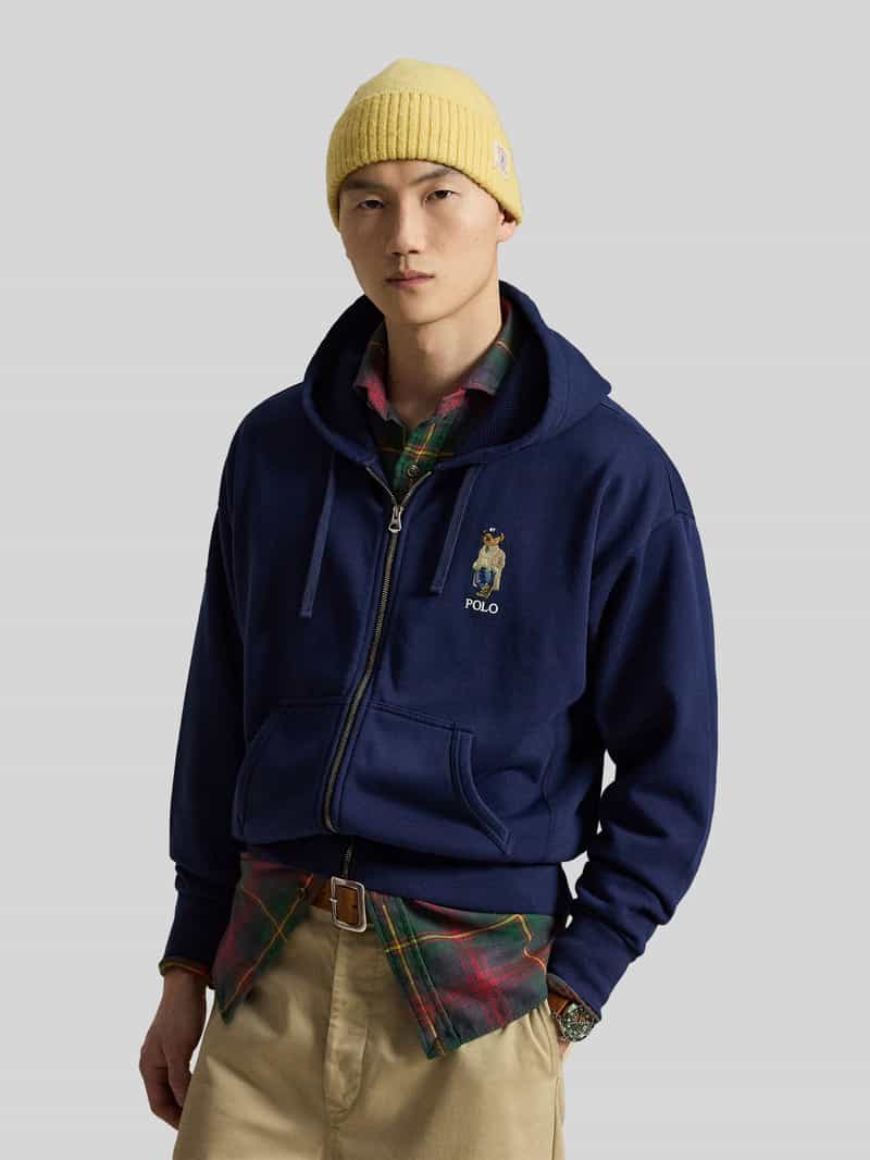 Polo Ralph Lauren Sweatjack met groot geborduurd logomotief