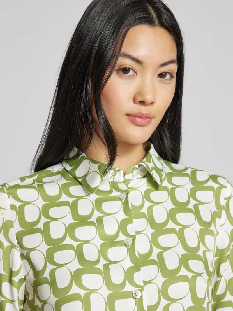 Eterna Overhemdblouse met knoopsluiting