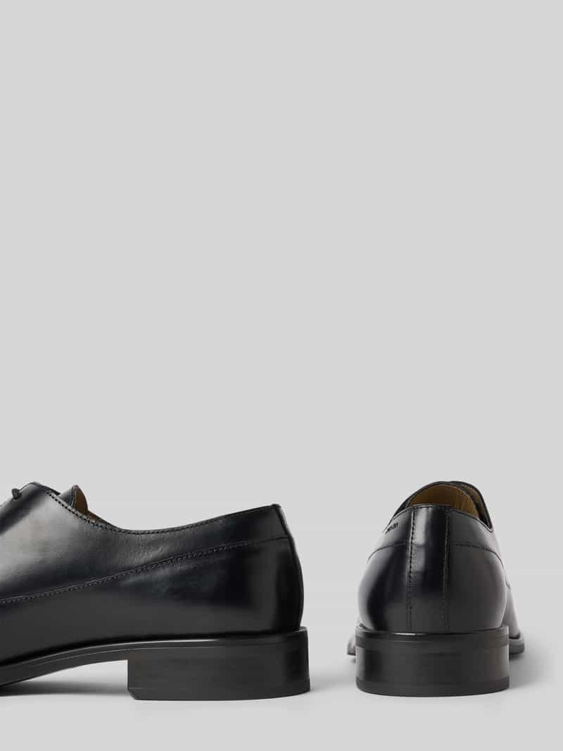 CK Calvin Klein Leren derbyschoenen met siernaad model 'OXFORD'