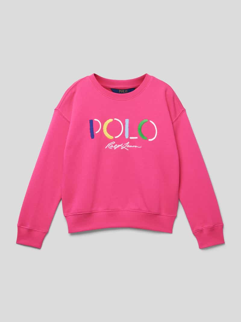 Polo Ralph Lauren Teens Sweatshirt met labelstitching