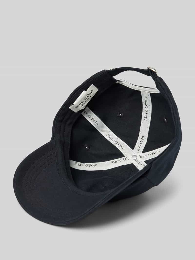Marc O'Polo Baseballpet met labelstitching