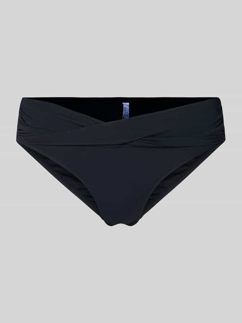 Bikinislip met plooien