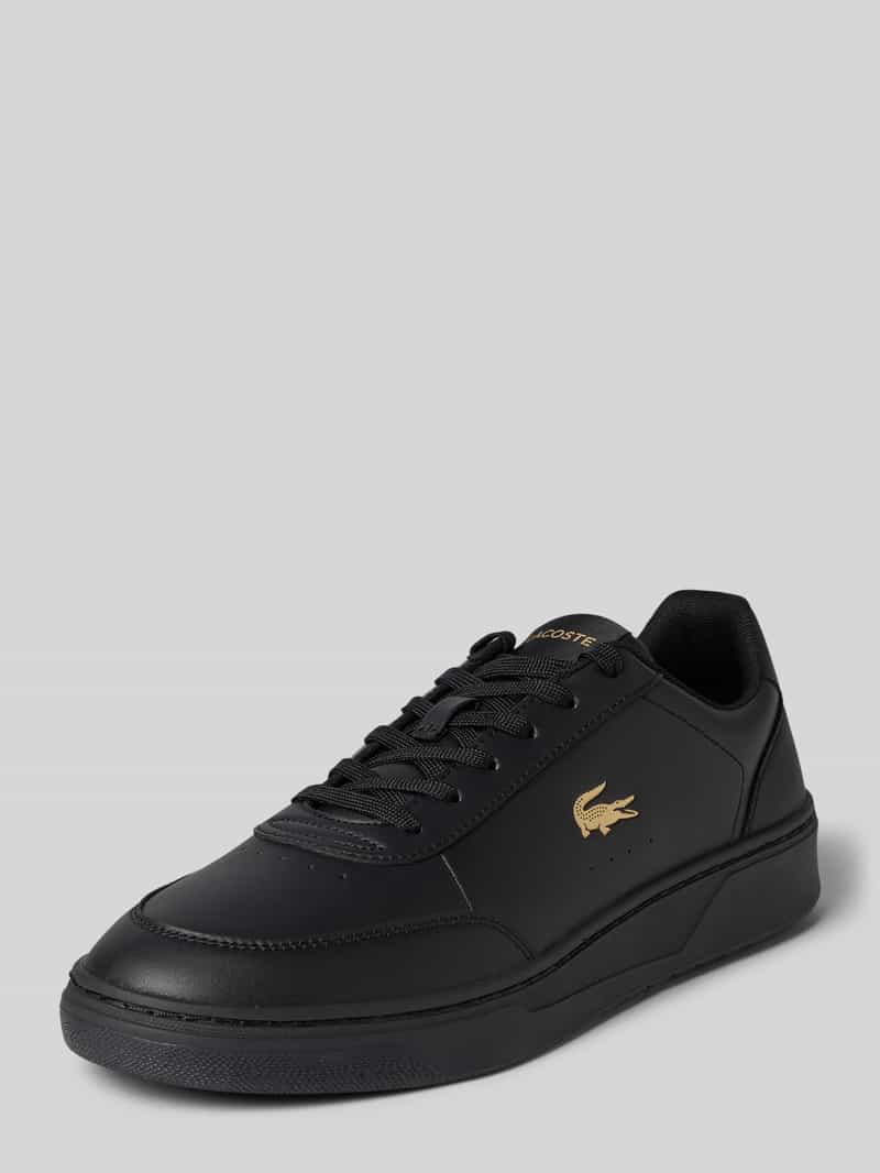 Low-top sneaker met logoreliëf model 'Court Pro'