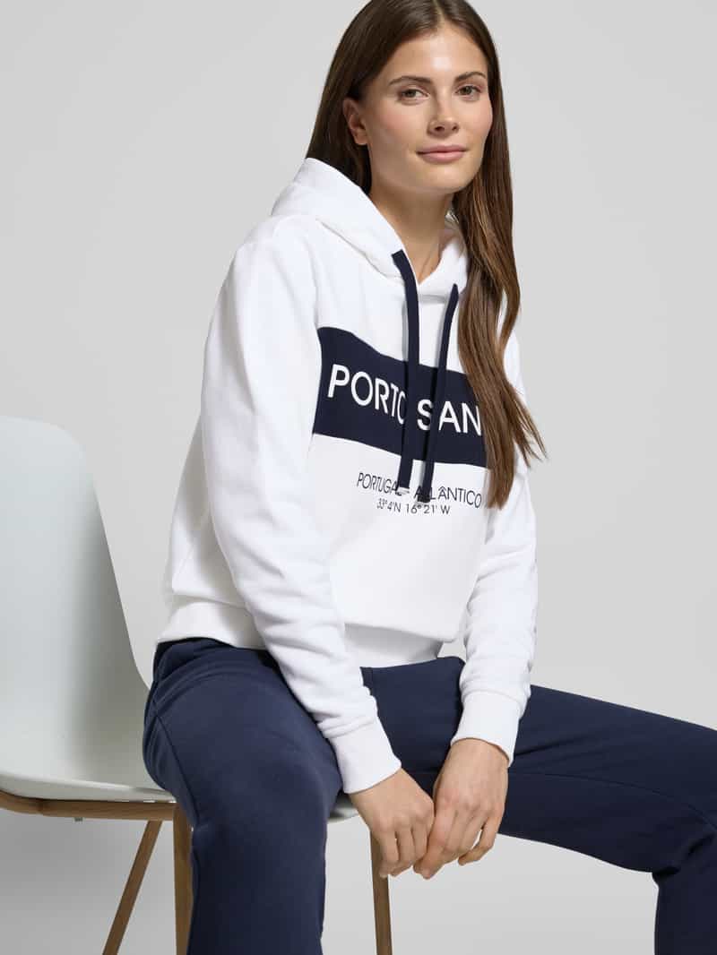 Christian Berg Woman Hoodie met statementprint