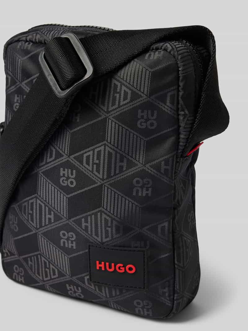 HUGO Schoudertas met labelbadge model 'Ethon'