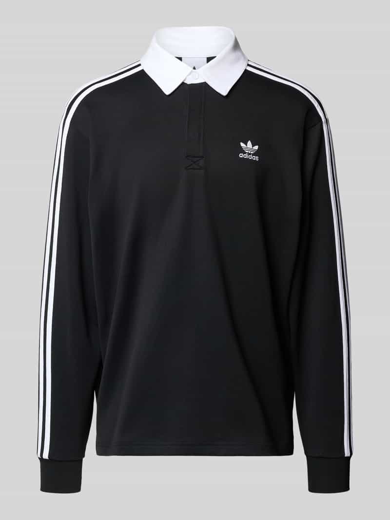 adidas Originals Poloshirt met labelstitching model 'Rugby Polo'