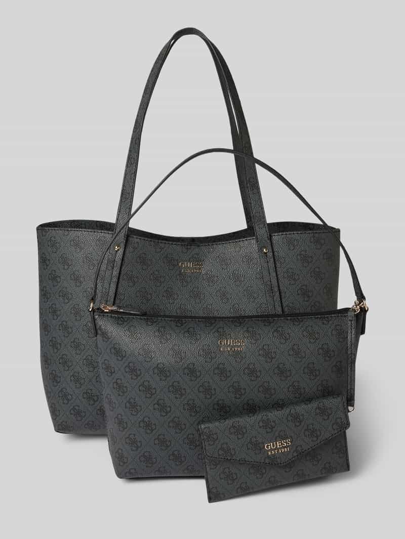 Guess 3-in-1-handtas met logomotief model 'BRENTON'
