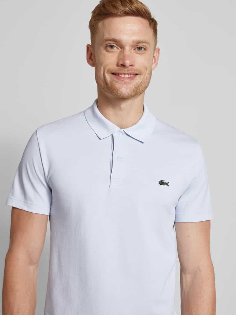 Lacoste Poloshirt met labeldetail