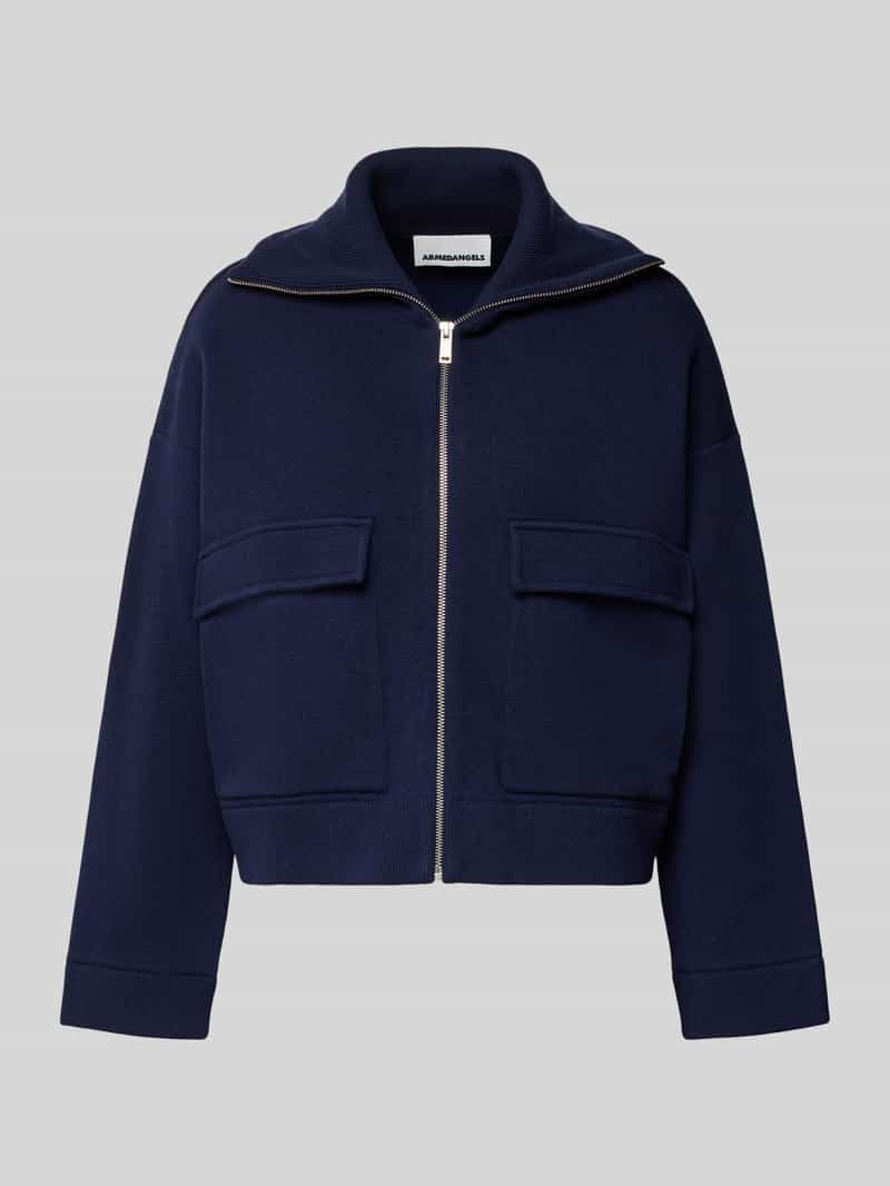 ARMEDANGELS Oversized lange jas met wol model 'JOANIAAS'