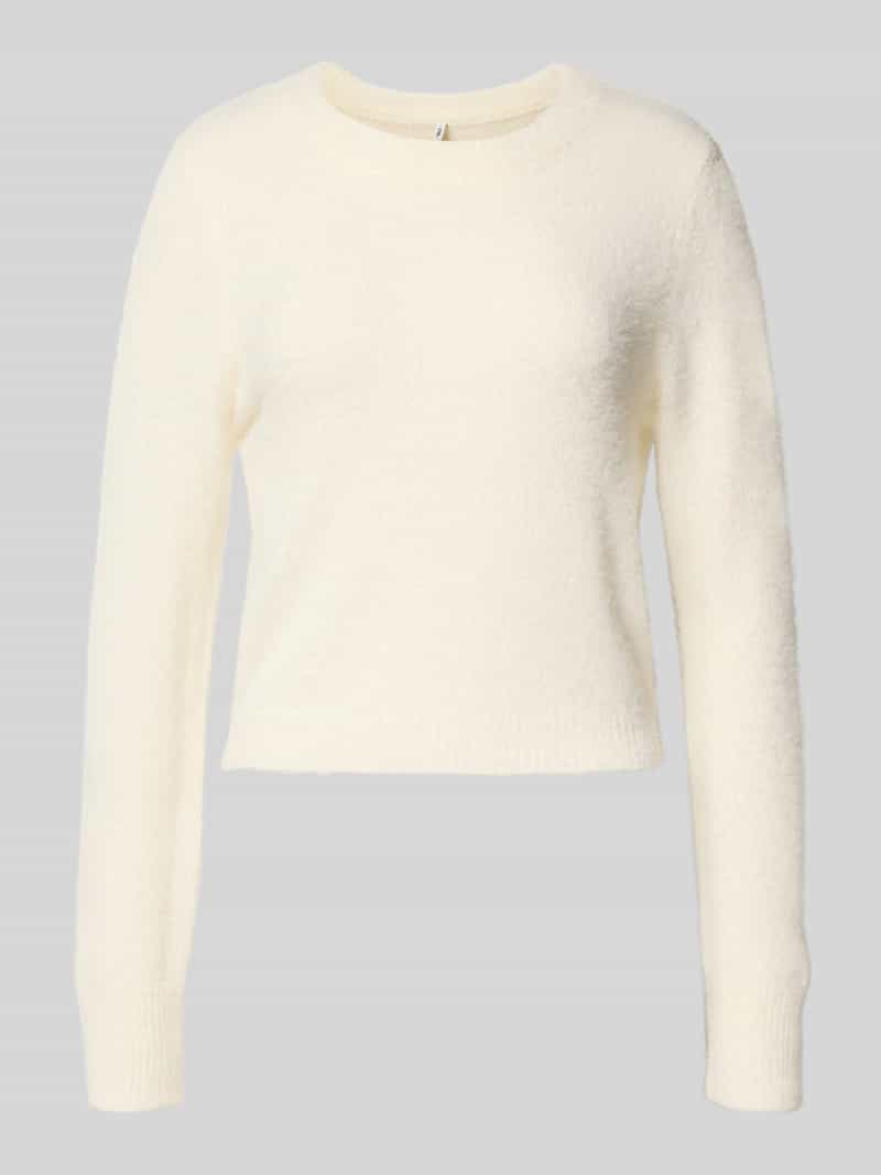 Only Regular fit gebreide pullover met ronde hals model 'PETRA'