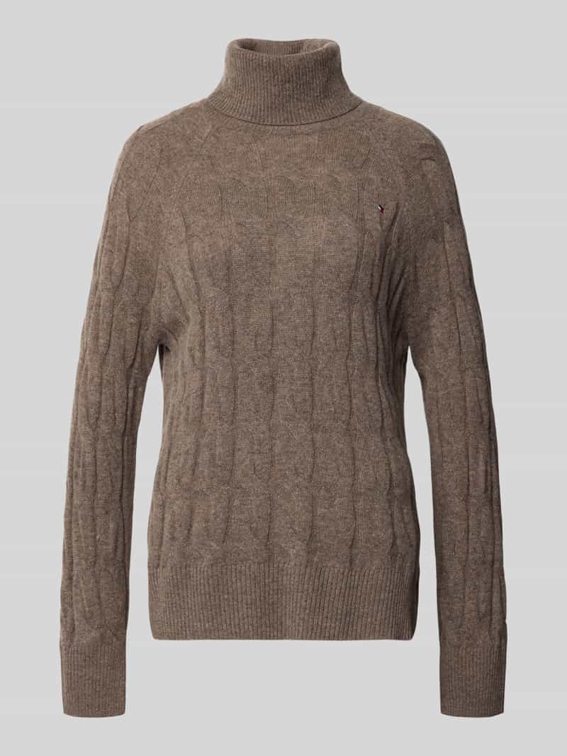 Tommy Hilfiger relaxed fit coltrui van pure wol