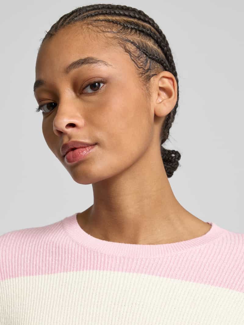 Only Loose fit gebreide pullover van viscosemix model 'ATIA'