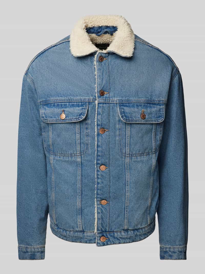 Only & Sons Jeansjack met kentkraag model 'WILSON'