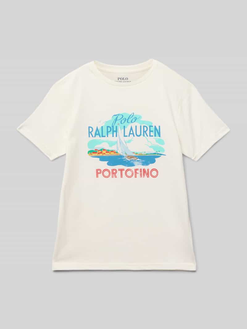 Polo Ralph Lauren Teens T-shirt met labelprint