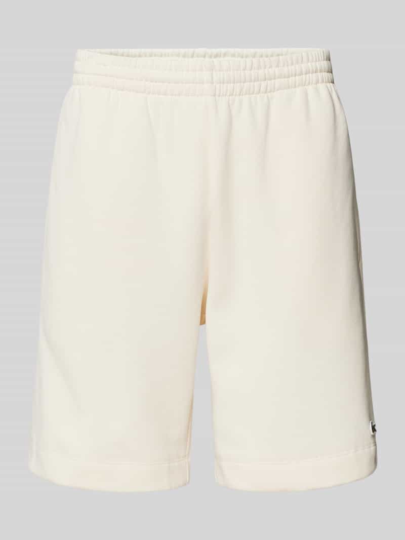 Lacoste Regular fit sweatshorts met elastische band