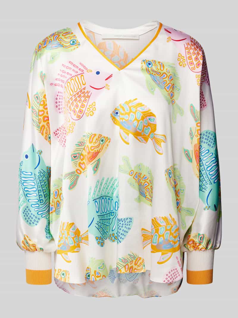 herzensangelegenheit Blouseshirt met ronde hals