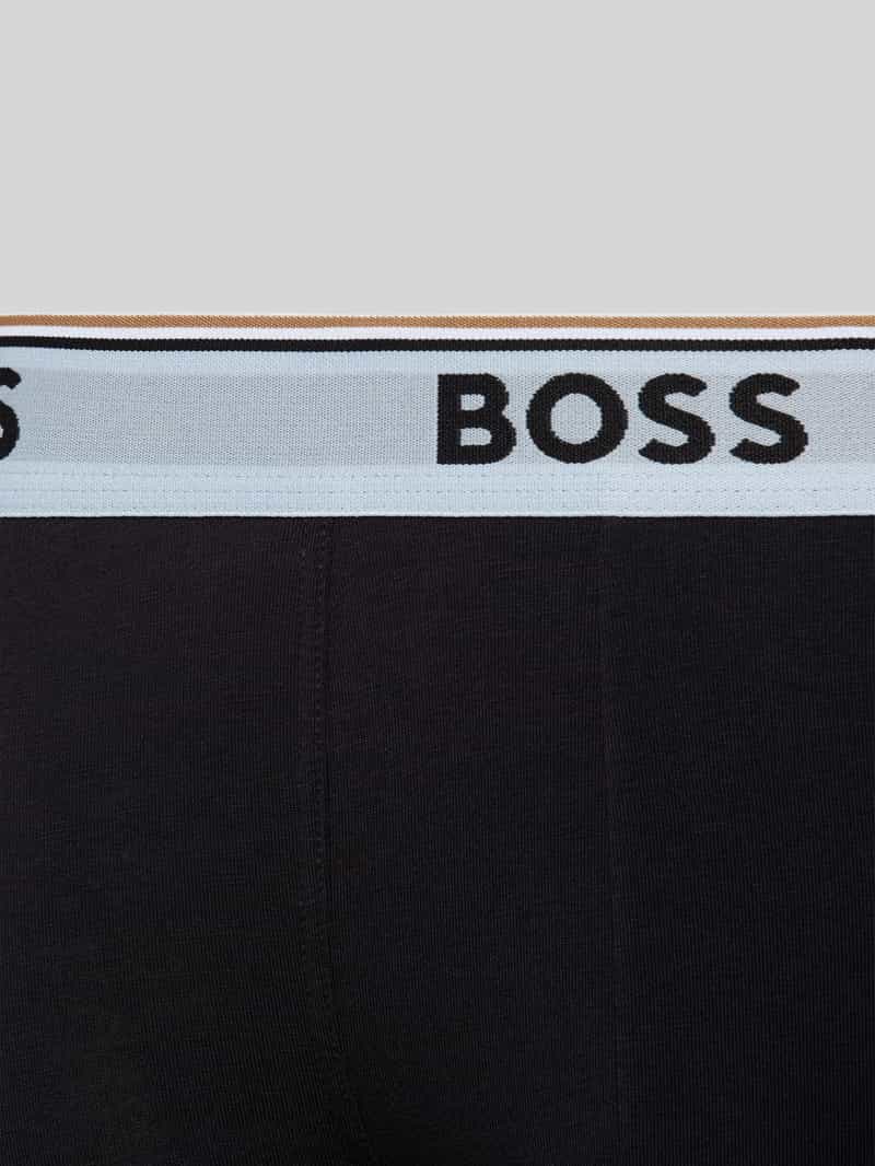 Boss Boxershort met elastische band met logo in een set van 3 stuks