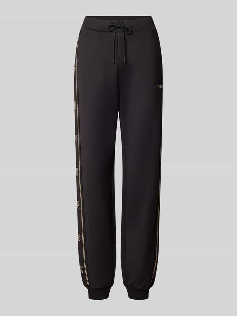 GUESS Activewear sweatpants met labeldetail model 'OCTAVIA'