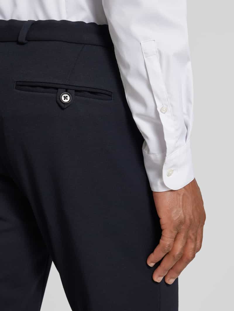 Zuitable Broek in effen design met tunnelkoord